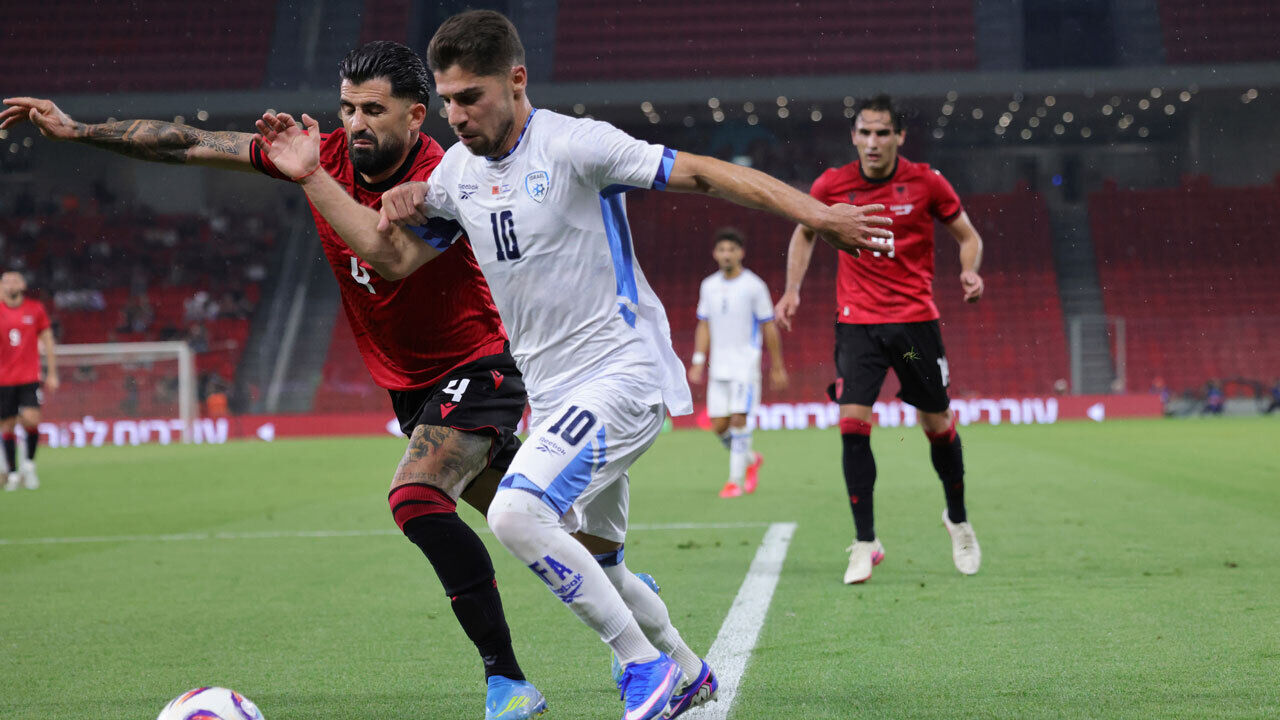 Manor Solomon ao serviço da seleção de Israel