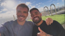 Palhinha recebeu a visita de Tabata