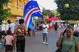 Já se vai fazendo a festa nas ruas de Cabo Verde