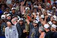 New York Knicks celebram título de campeões