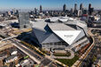 O Mercedes-Benz Stadium antes do Mundial