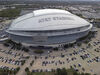 O AT&T Stadium antes do Mundial