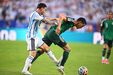 Messi em lance polémico com Aissa Mandi no Argentina-Argélia
