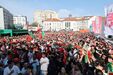 Ambiente ao rubro: as imagens da festa na Fan Zone Betano em Gaia