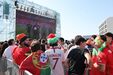 Ambiente ao rubro: as imagens da festa na Fan Zone Betano em Gaia