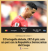 'La Gazzetta dello Sport': 'Portugal desilude, CR7 também: apenas um empate com a RD Congo'