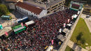 Fan Zone Betano completamente cheia