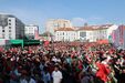 Fan Zone Betano completamente cheia