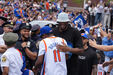 Ruas de Nova Iorque encheram para festejar o título dos NY Knicks
