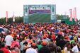 Ambiente na Fan Zone de Gaia Betano Medialivre