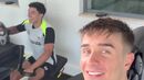  João Simões e Fresneda mostram-se a trabalhar no ginásio