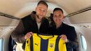 Skriniar com Mário Branco quando o central foi para o Fenerbahçe