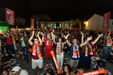 As melhores imagens da festa dos adeptos portugueses na Fan Zone Betano em Gaia
