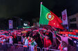 As melhores imagens da festa dos adeptos portugueses na Fan Zone Betano em Gaia