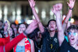 As melhores imagens da festa dos adeptos portugueses na Fan Zone Betano em Gaia