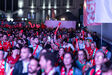 As melhores imagens da festa dos adeptos portugueses na Fan Zone Betano em Gaia
