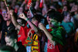 As melhores imagens da festa dos adeptos portugueses na Fan Zone Betano em Gaia