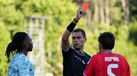 Rafael Leão foi expulso diante do Chile