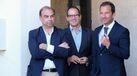 Paulo Gomes, Tomaz Morais e Frederico Varandas