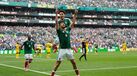 Raúl Jiménez marcou no México-África do Sul
