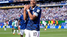 Kylian Mbappé ao serviço de França