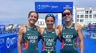 Mariana Vargem com Maria Tomé e Madalena Almeida 