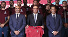 Roberto Martínez, António José Seguro e Pedro Proença 