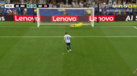 Momento do penálti falhado por Messi