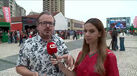 Vítor Pinto já está na Fan Zone Betano em Gaia para o Portugal-Uzbequistão: «Já chega de sustos»