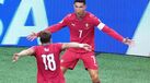 Cristiano Ronaldo festeja