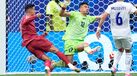 Cristiano Ronaldo marca o primeiro no Portugal-Uzbequistão