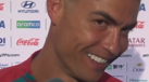 A cara de CR7 diz tudo