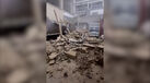 Vídeo mostra destruição em edifício da televisão estatal venezuelana VTV