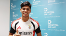 Gabriel Índio nos exames médicos