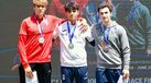 Gabriel Fernandes com a medalha de ouro