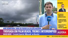 Alerta de tempestade em Palm Beach: como prosseguiu o dia de treinos da Seleção
