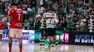 Sporting venceu e forçou a disputa do quinto jogo