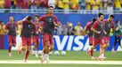 Cristiano Ronaldo e companhia aquecem para o duelo decisivo contra a Colômbia