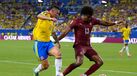Renato Veiga durante o Colômbia-Portugal