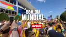 Bom dia Mundial: as imagens que nem todos viram da festa (sem golos) do Colômbia-Portugal