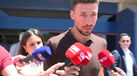 As imagens da chegada de Lenglet a Lisboa