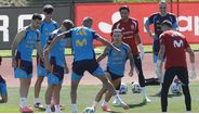Seleção espanhola prossegue preparação para o Mundial
