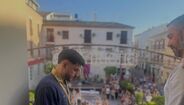 Manuel Pozo homenageado em Casariche, Sevilha