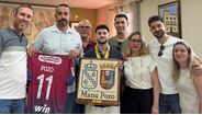 Manuel Pozo homenageado em Casariche, Sevilha