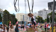Muita animação no Record Challenge Park