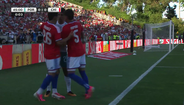A confusão entre Rafael Leão e Iván Román