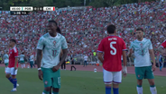 A confusão entre Rafael Leão e Iván Román