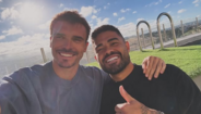 Palhinha recebeu a visita de Tabata