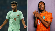 Desiré Doué será um dos craques da França, enquanto o irmão Guéla Doué representa a Costa do Marfim