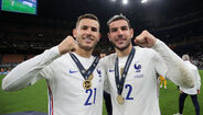 Lucas e Theo Hernández juntos na seleção de França no Mundial'2026